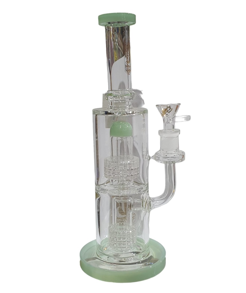 6B Glass Cylinder - Deisgn Water Pipe 11'