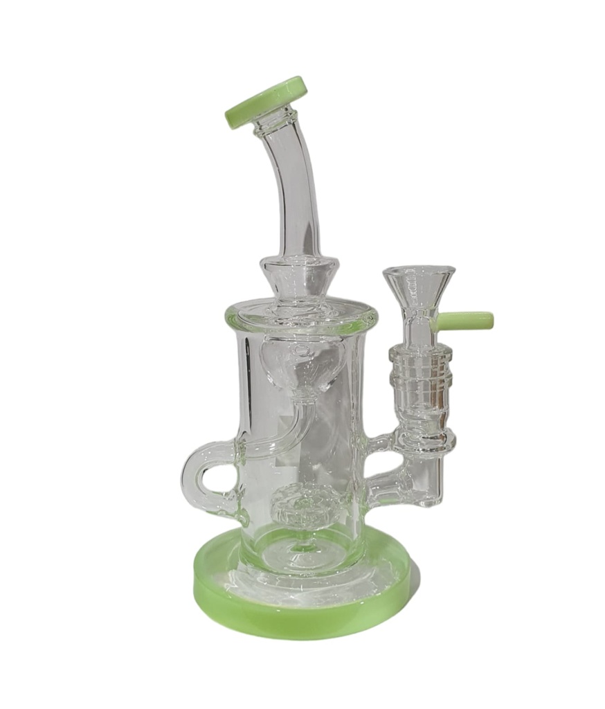 Glass Bong Curve Water Pipe 7'