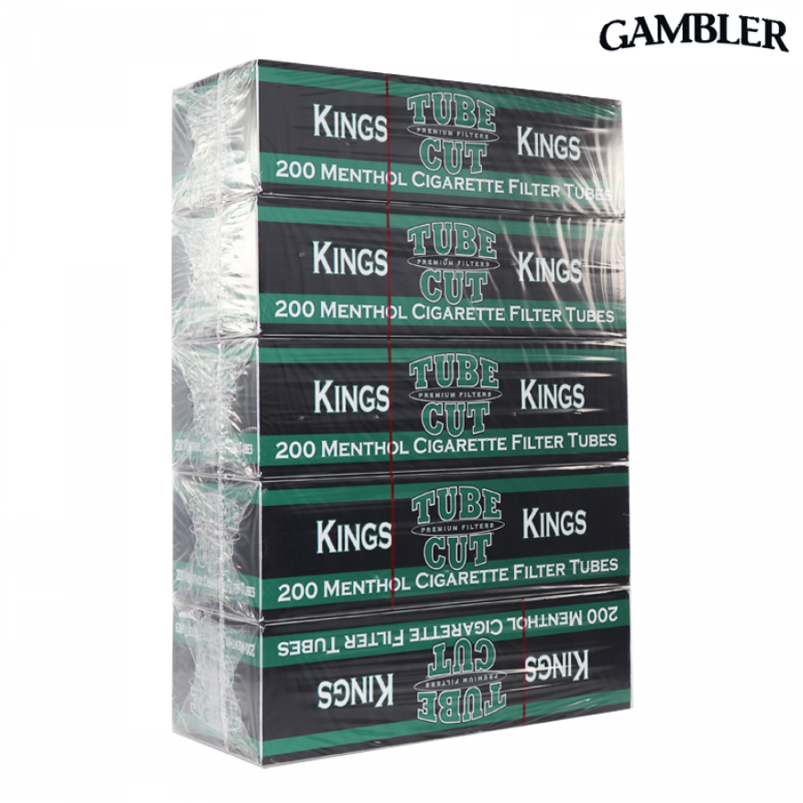 Gambler Tube Cut tubes 5pk (Gold, King)
