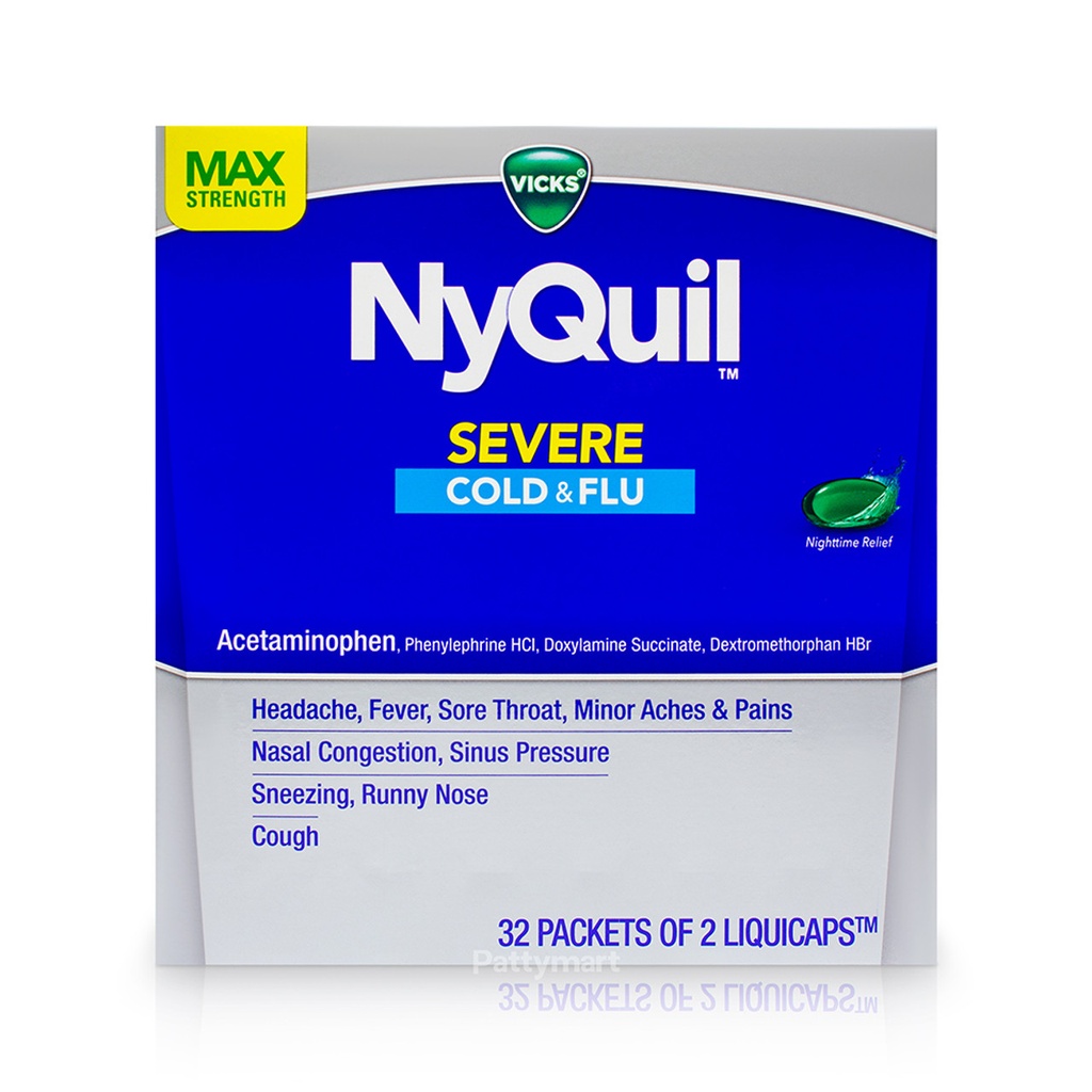 NyQuil Severe -32pk