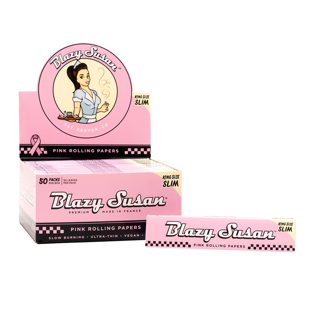 Blazy Susan King size slim-50pk (Pink)