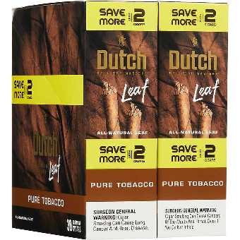 Dutch Leaf 2PK (Pure Tobacco)