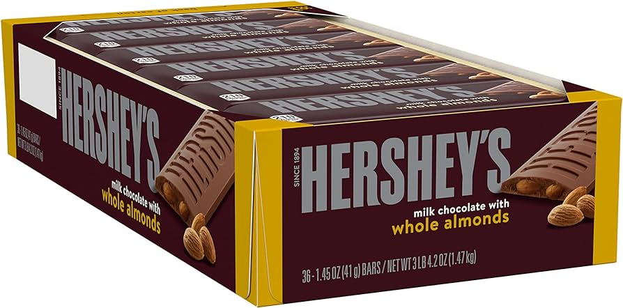 Hersheys choco & almonds 36CT