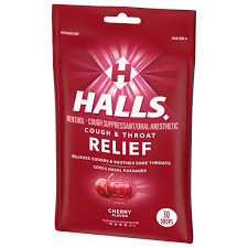 Halls Relief Bag (Cherry)