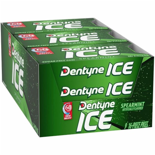 Dentyne Gums 9ct (Spearmint)