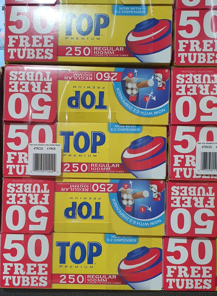 Top Tube 250-4PK