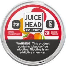 [Temp-SHP-000002698] Juice Head Tin 5pk (Mango Strawberry Mint, 12mg)