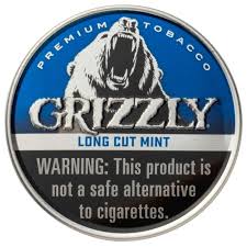 Grizzly Tin 5pk (Mint, Long Cut)