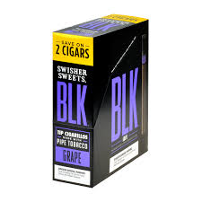 Swisher Sweets BLK 2 cigar 15pk (Grape)