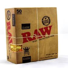 Raw papers King Slim 50pk (Classic)