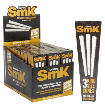 SmK Cones Pre-Rolled -30pk (King Size, 3)
