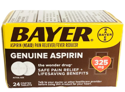 Bayer Aspirin -24tab /3pk