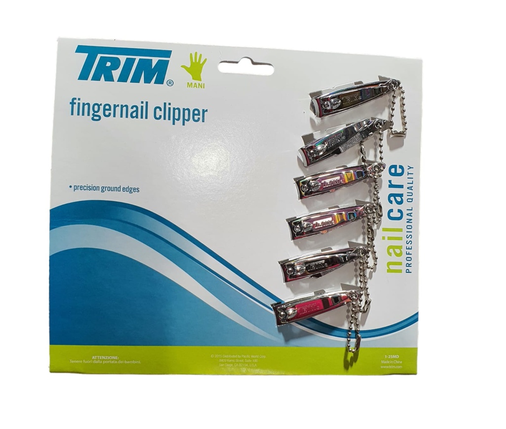 Trim fingernail clipper 12ct