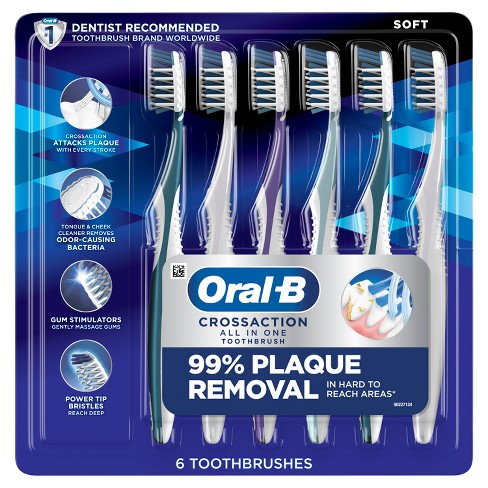 Oral-B Soft toothbrush 6pk