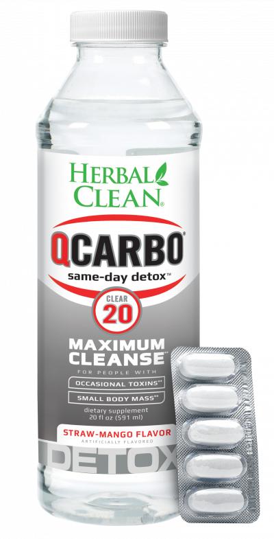 Qcarbo clear 20oz 5tabs