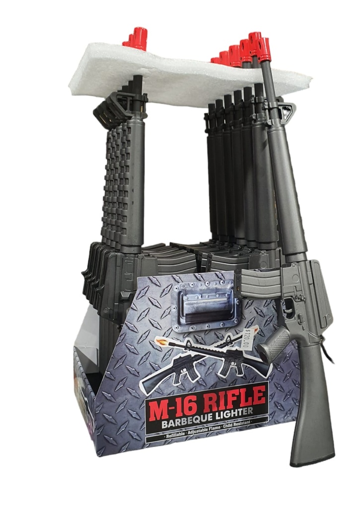 [Temp-SHP-000003312] M16 Rifle Ligter 12pk