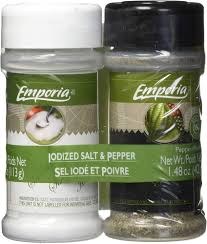 Emporia Salt & Pepper -24ct