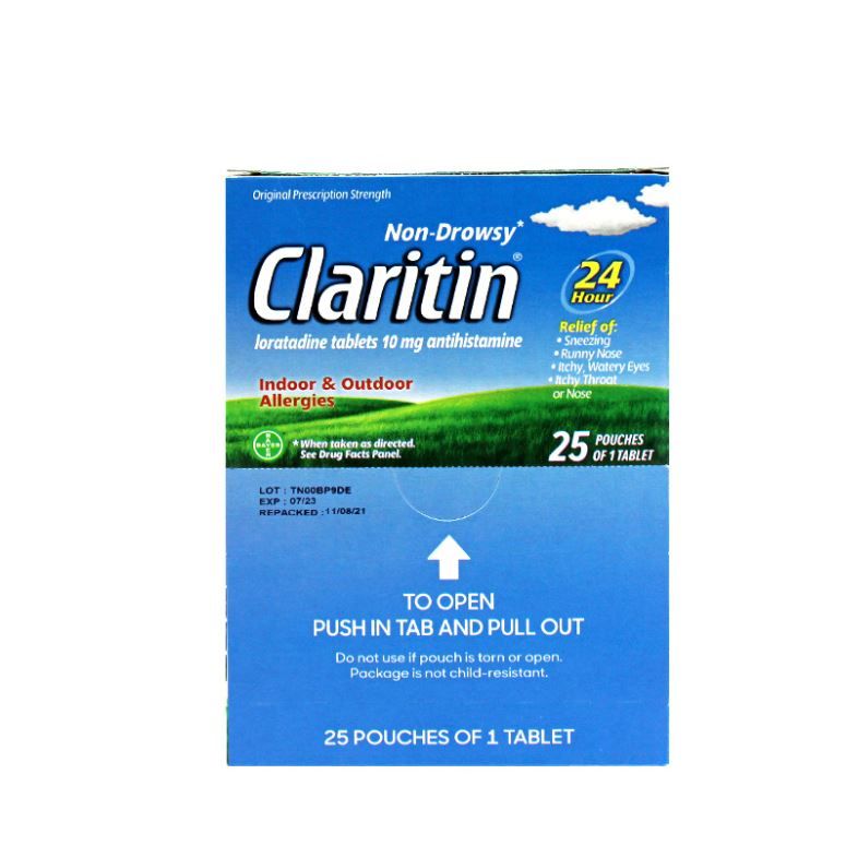 Claritin Single pouch -25pk