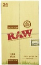 Raw papers 1 1/4 - 24pk