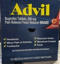 Advil (NSAID) 50x2 pk